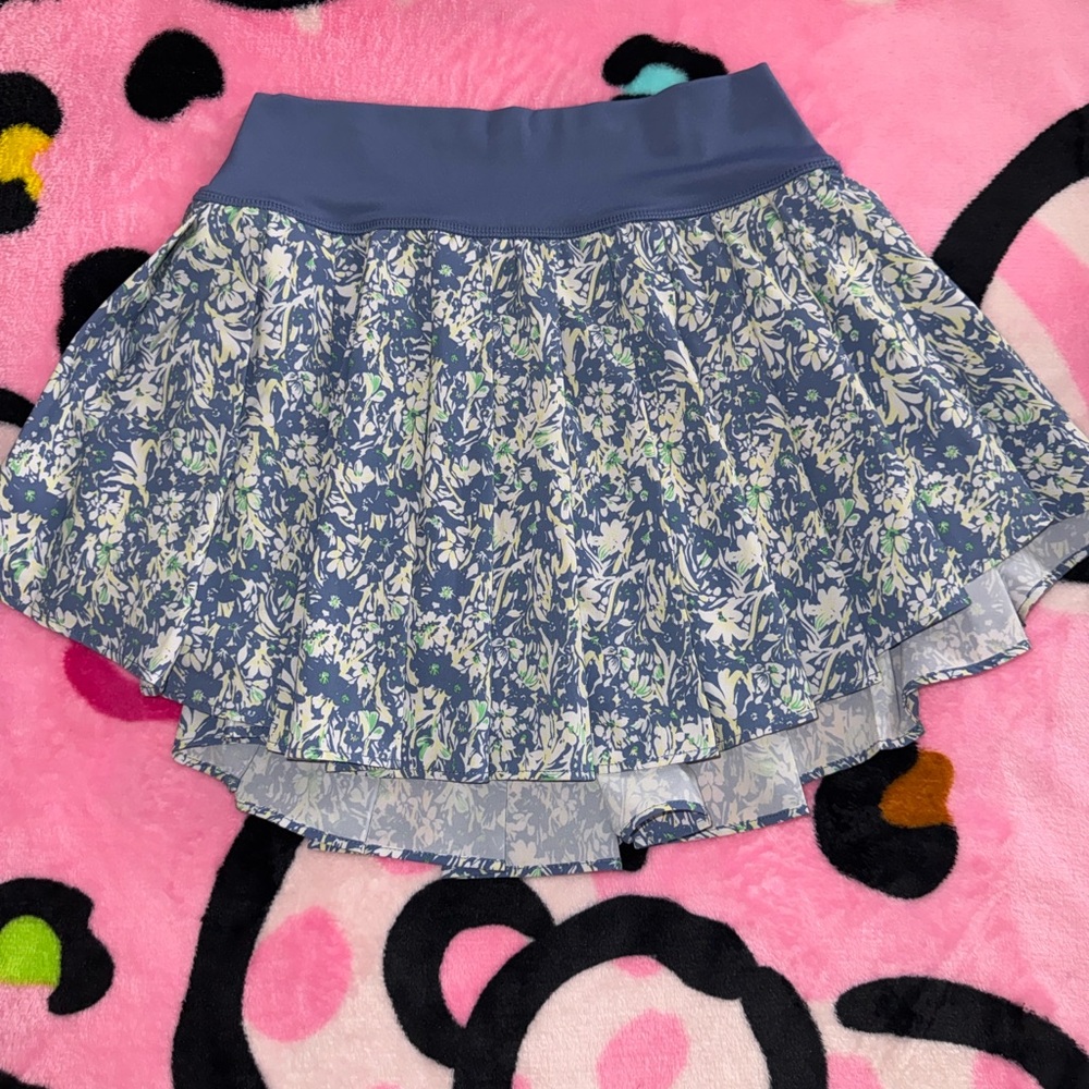Offline By Aerie Floral Blue Women's Skirt